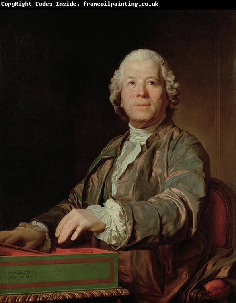 Joseph-Siffred  Duplessis Portrait of Christoph Willibald Gluck (mk08)